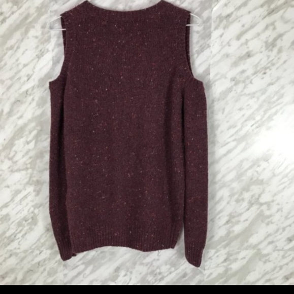 Rebecca Minkoff Page Cold-Shoulder Knit Sweater - wool, nylon & alpaca - Picture 4 of 8